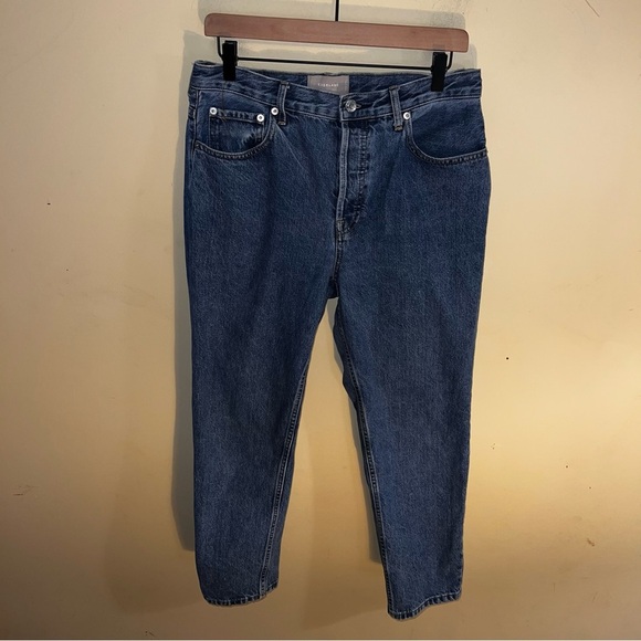 Everlane Women's High Rise Jeans - Blue - Picture 4 of 5